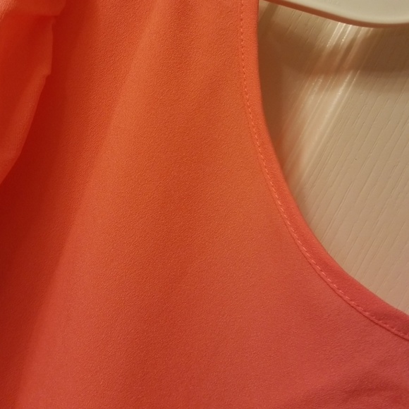 NWT ST JOHNS BAY COLORED PINAFORE STYLE BLOUSE - Picture 5 of 5